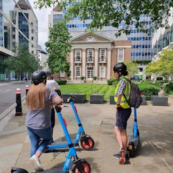 Visite de la ville de Londres en scooter électrique